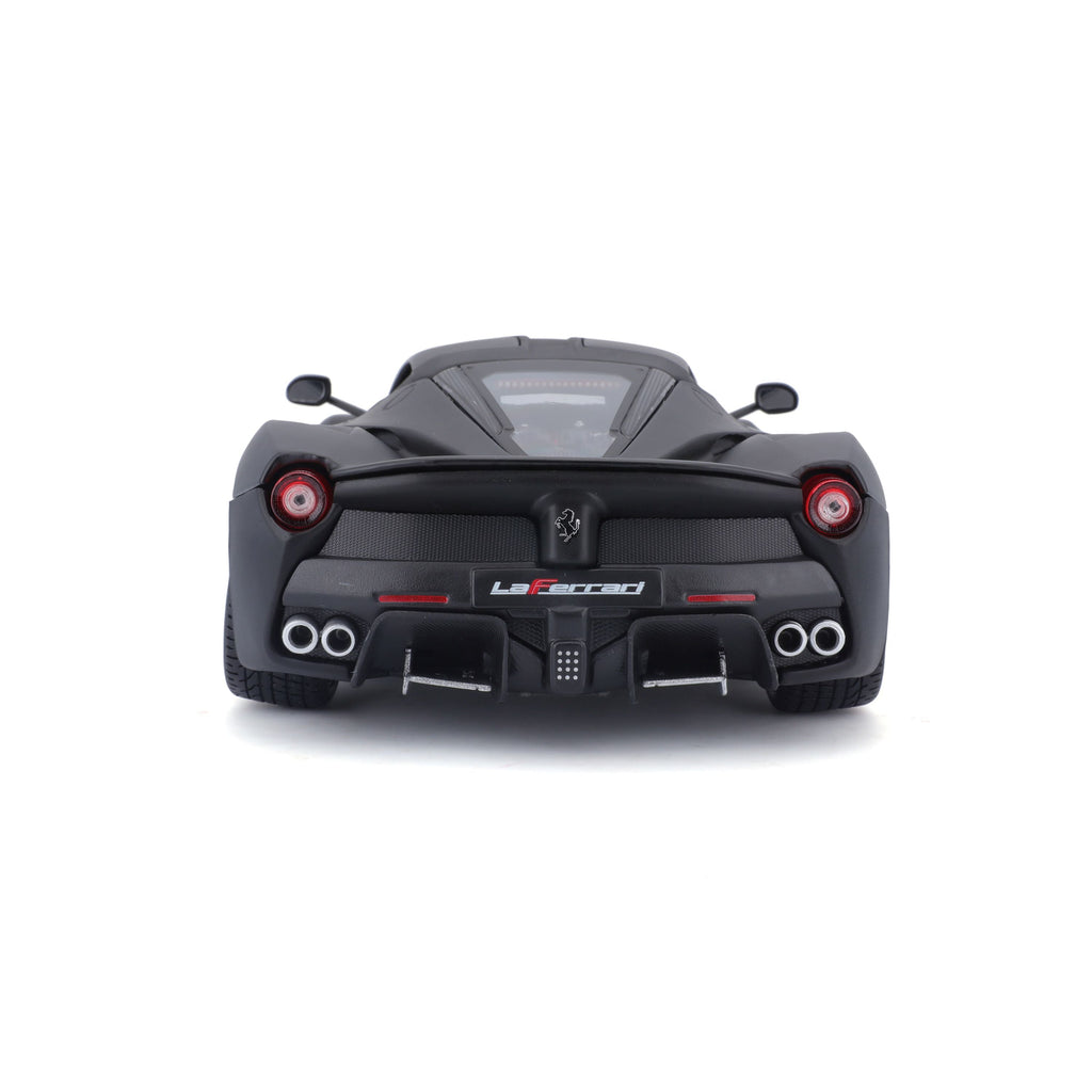 18-16901 Bburago Ferrari Signature - Ferrari LaFerrari, noire - Échelle 1:18