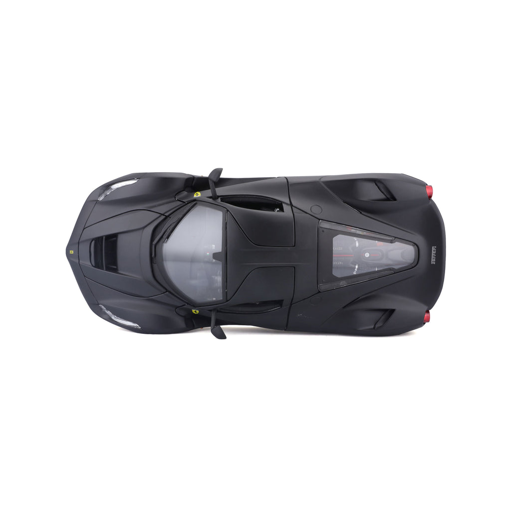 18-16901 Bburago Ferrari Signature - Ferrari LaFerrari, noire - Échelle 1:18