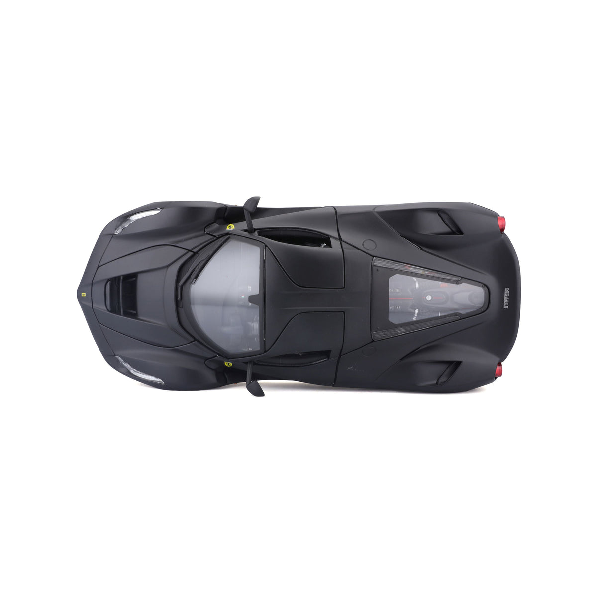 18-16901 Bburago Ferrari Signature - Ferrari LaFerrari, noire - Échelle 1:18