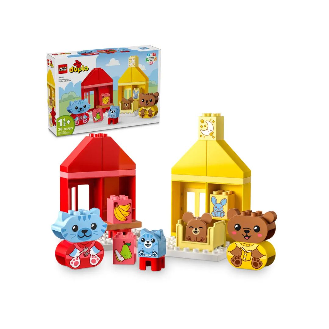 10414 LEGO Duplo Mes Premières Activités Quotidiennes : Manger et Aller au Lit