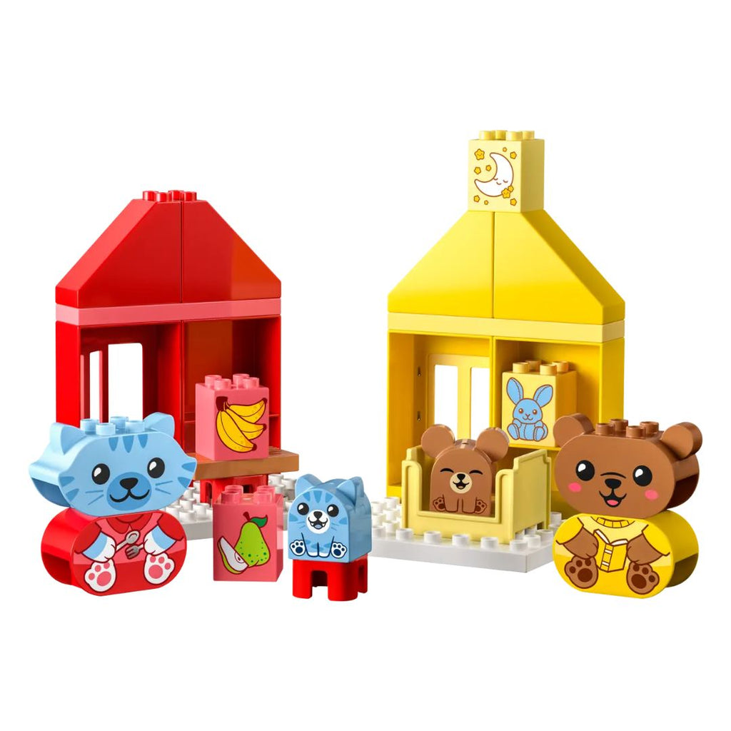 10414 LEGO Duplo Mes Premières Activités Quotidiennes : Manger et Aller au Lit
