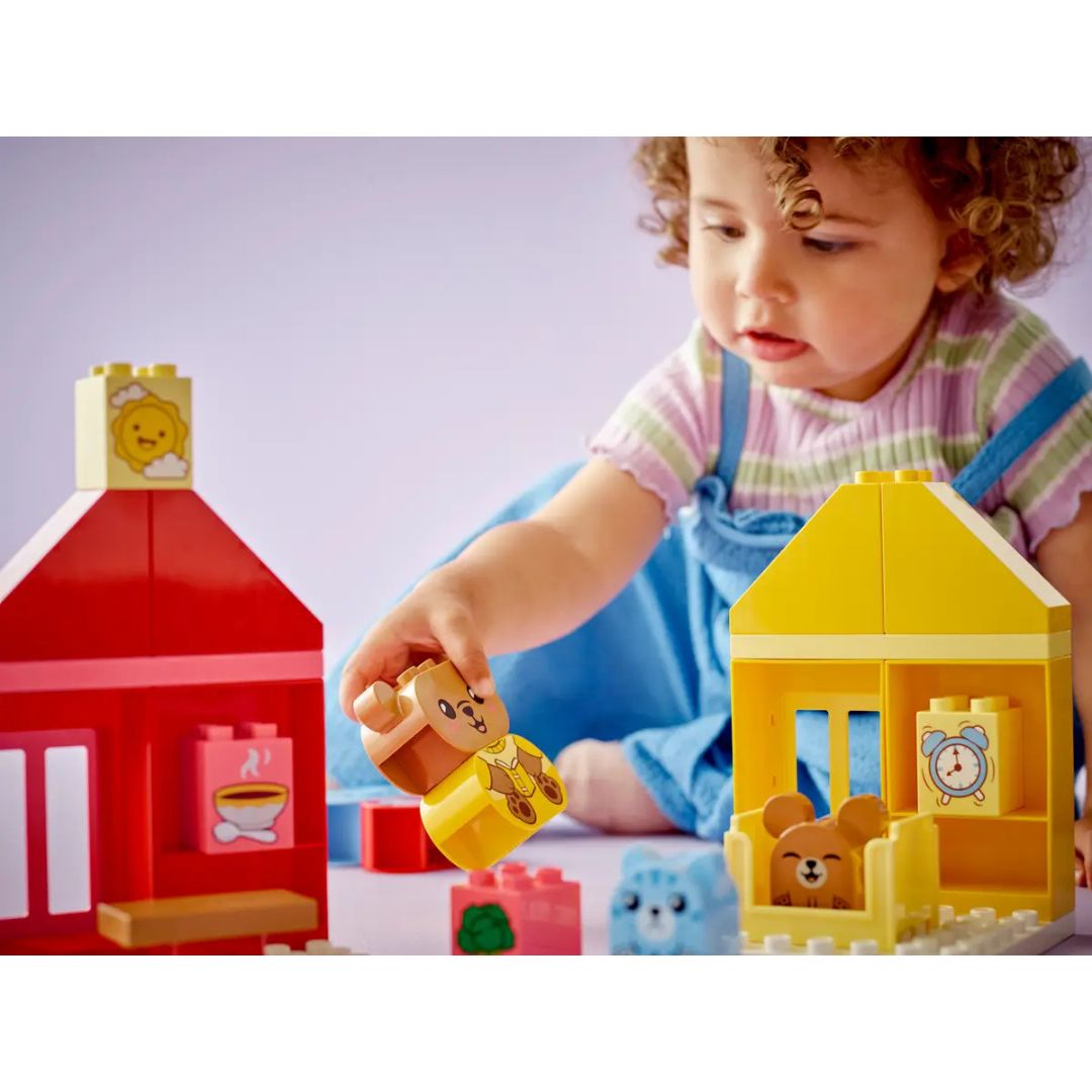 10414 LEGO Duplo Mes Premières Activités Quotidiennes : Manger et Aller au Lit