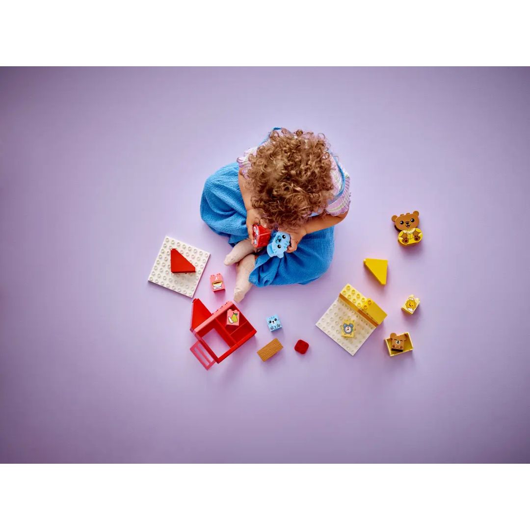 10414 LEGO Duplo Mes Premières Activités Quotidiennes : Manger et Aller au Lit