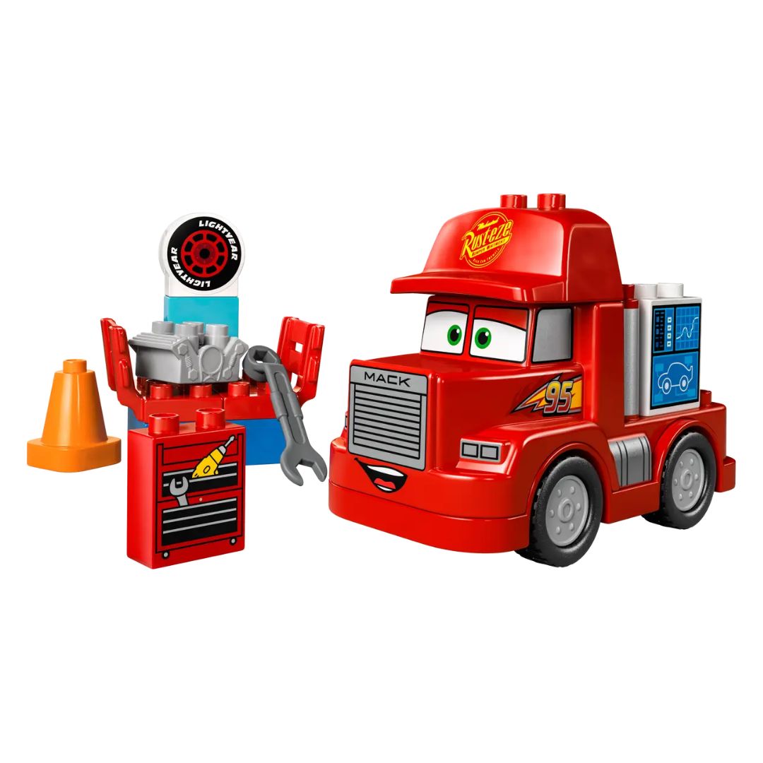 10417 LEGO Duplo - Mack sur le circuit