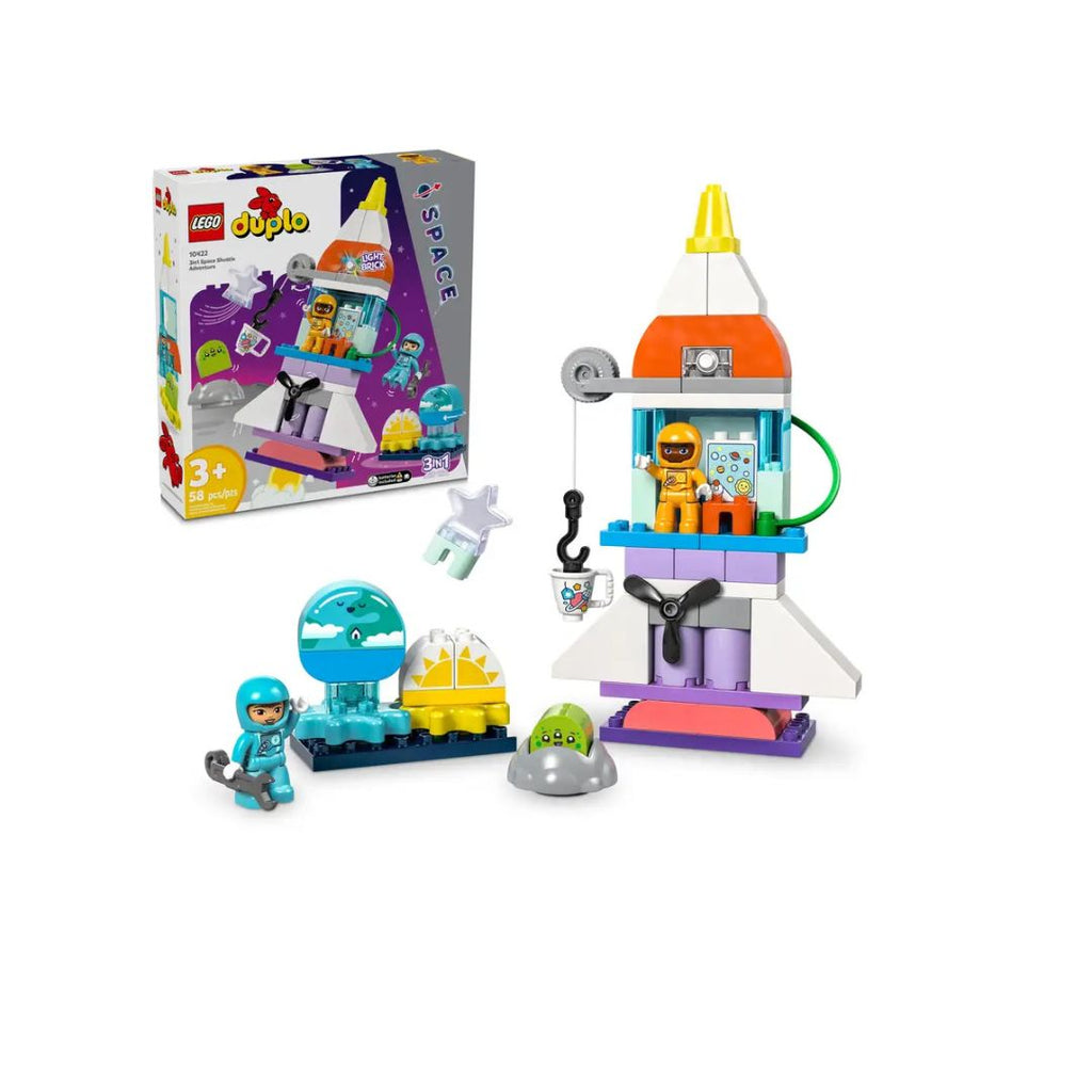 10422 LEGO Duplo - Aventure de la Navette Spatiale 3 en 1