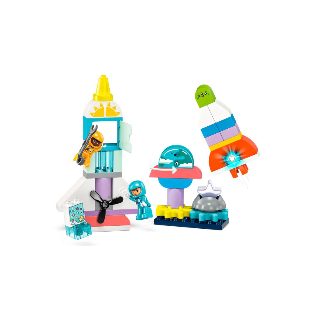 10422 LEGO Duplo - Aventure de la Navette Spatiale 3 en 1