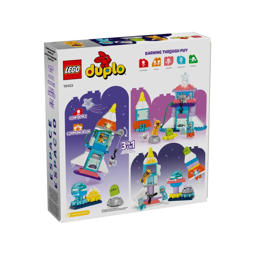 10422 LEGO Duplo - Aventure de la Navette Spatiale 3 en 1