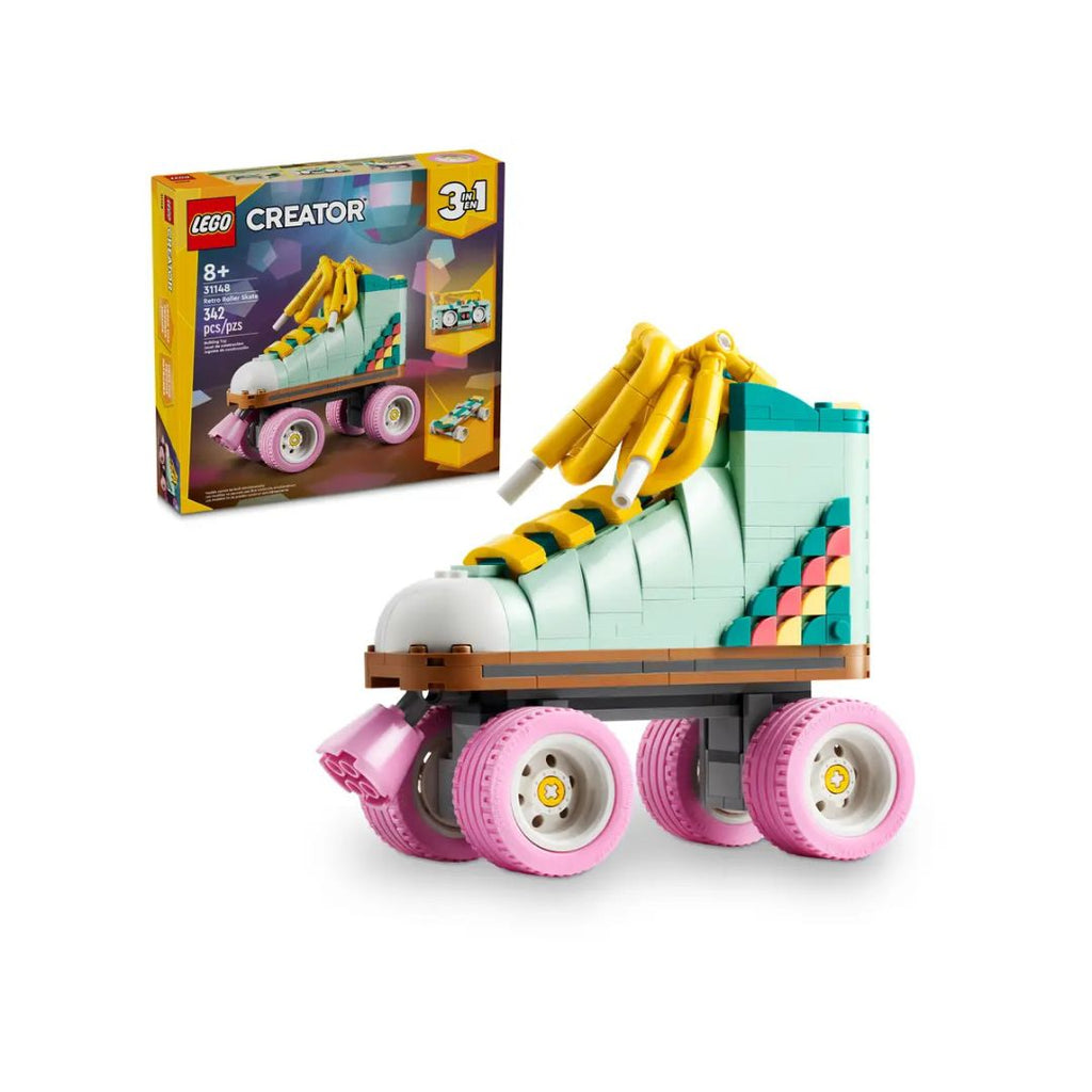 31148 LEGO Creator 3en1 - Patins à roulettes rétro