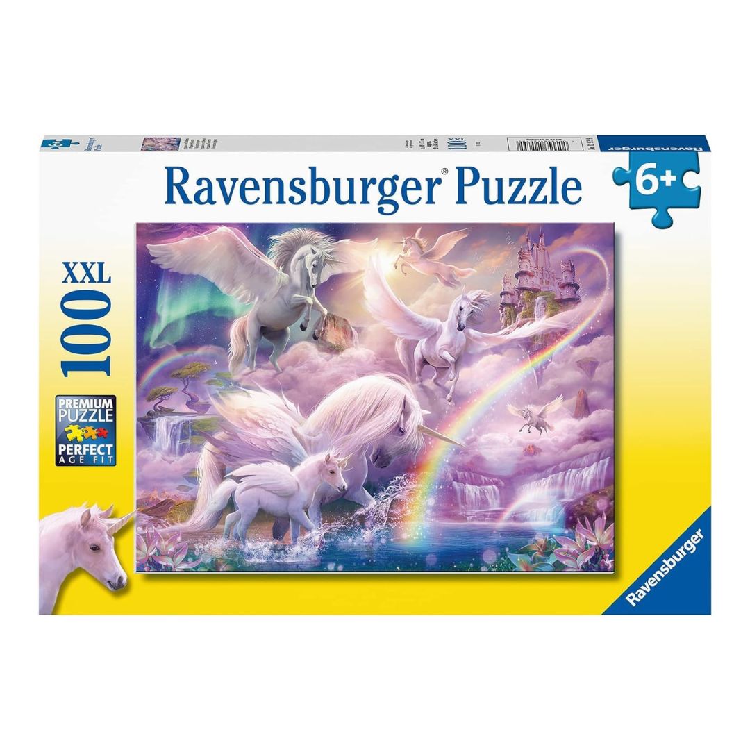 12979 Ravensburger - Licorne Pégase - Puzzle XXL (100 pièces)