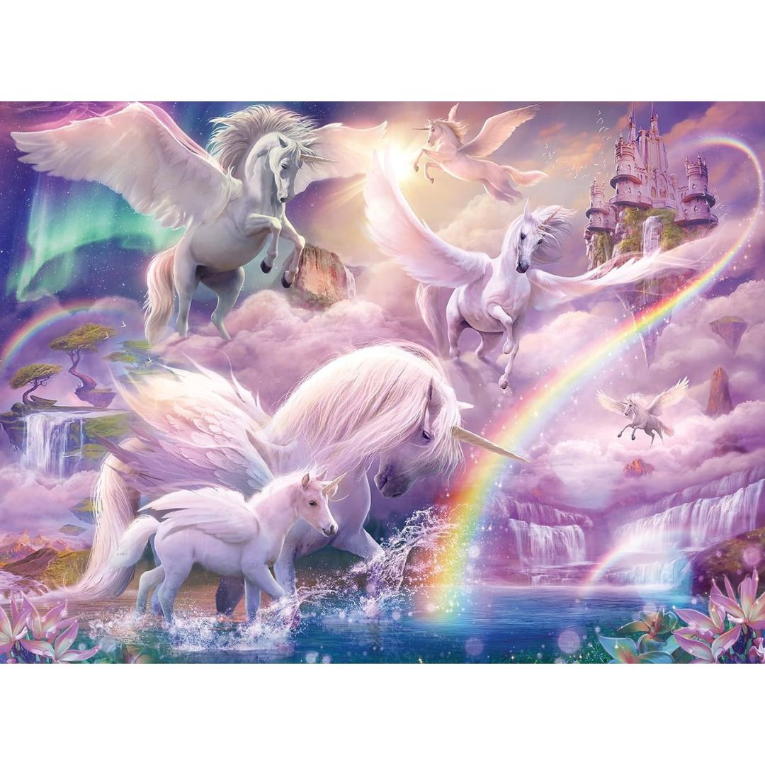 12979 Ravensburger - Licorne Pégase - Puzzle XXL (100 pièces)