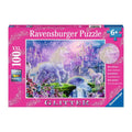 12907 Ravensburger - Royaume des Licornes - Puzzle à paillettes XXL - 100 pièces