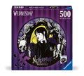 17573 Ravensburger - Mercredi Addams - Puzzle rond 500 pièces