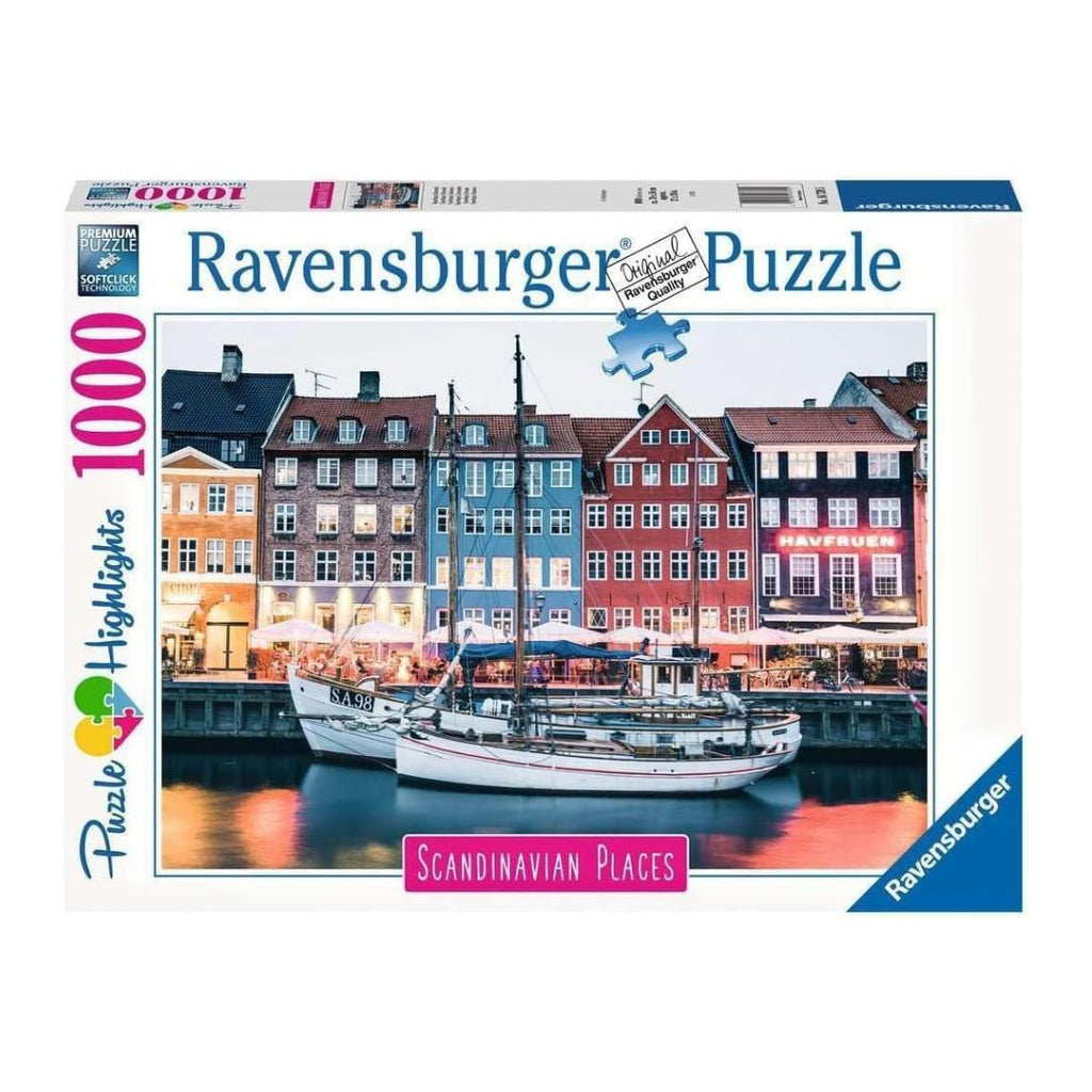 16739 Ravensburger - Copenhague, Danemark - Puzzle 1000 pièces