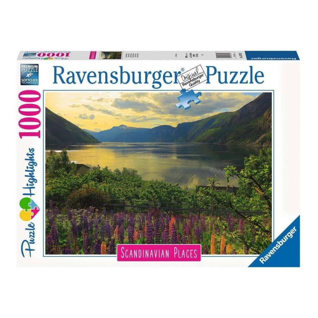 16743 Ravensburger - Fjord en Norvège - Puzzle 1000 pièces