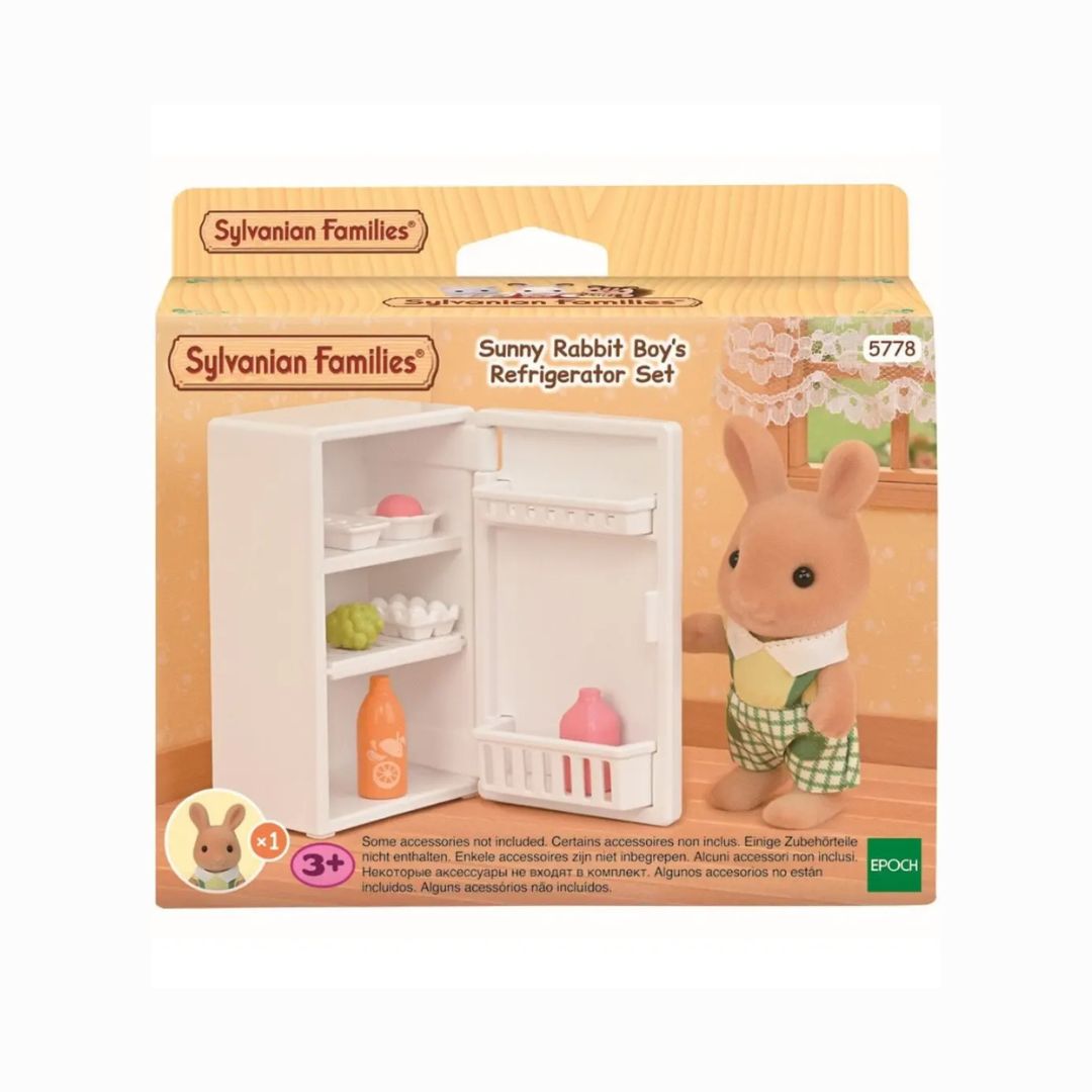 * 5778 Sylvanian Families - Ensemble réfrigérateur pour bébé Sun Rabbit