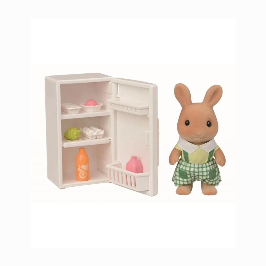 * 5778 Sylvanian Families - Ensemble réfrigérateur pour bébé Sun Rabbit