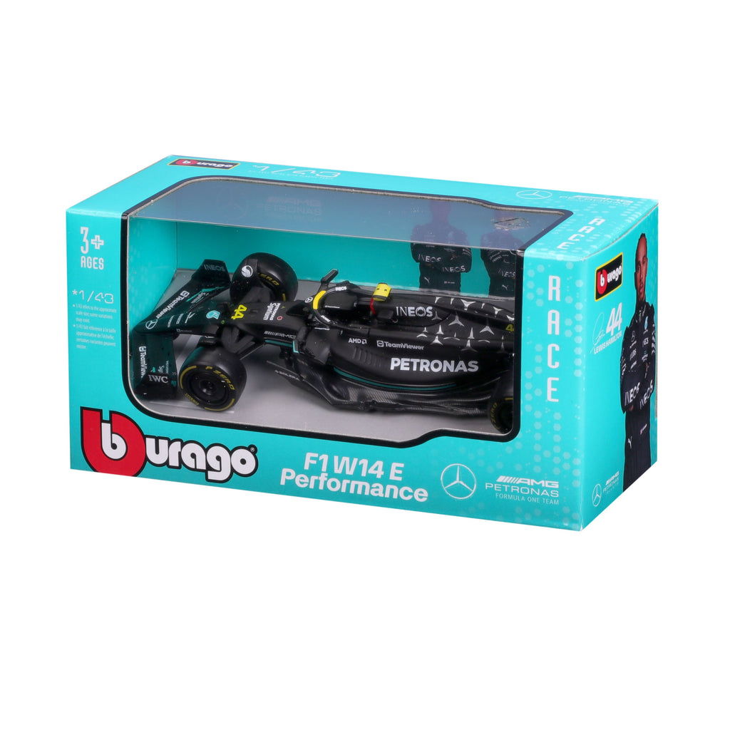 18-38080 Bburago Race - Mercedes AMG F1 W14 E Performance #44 Hamilton - 1:43