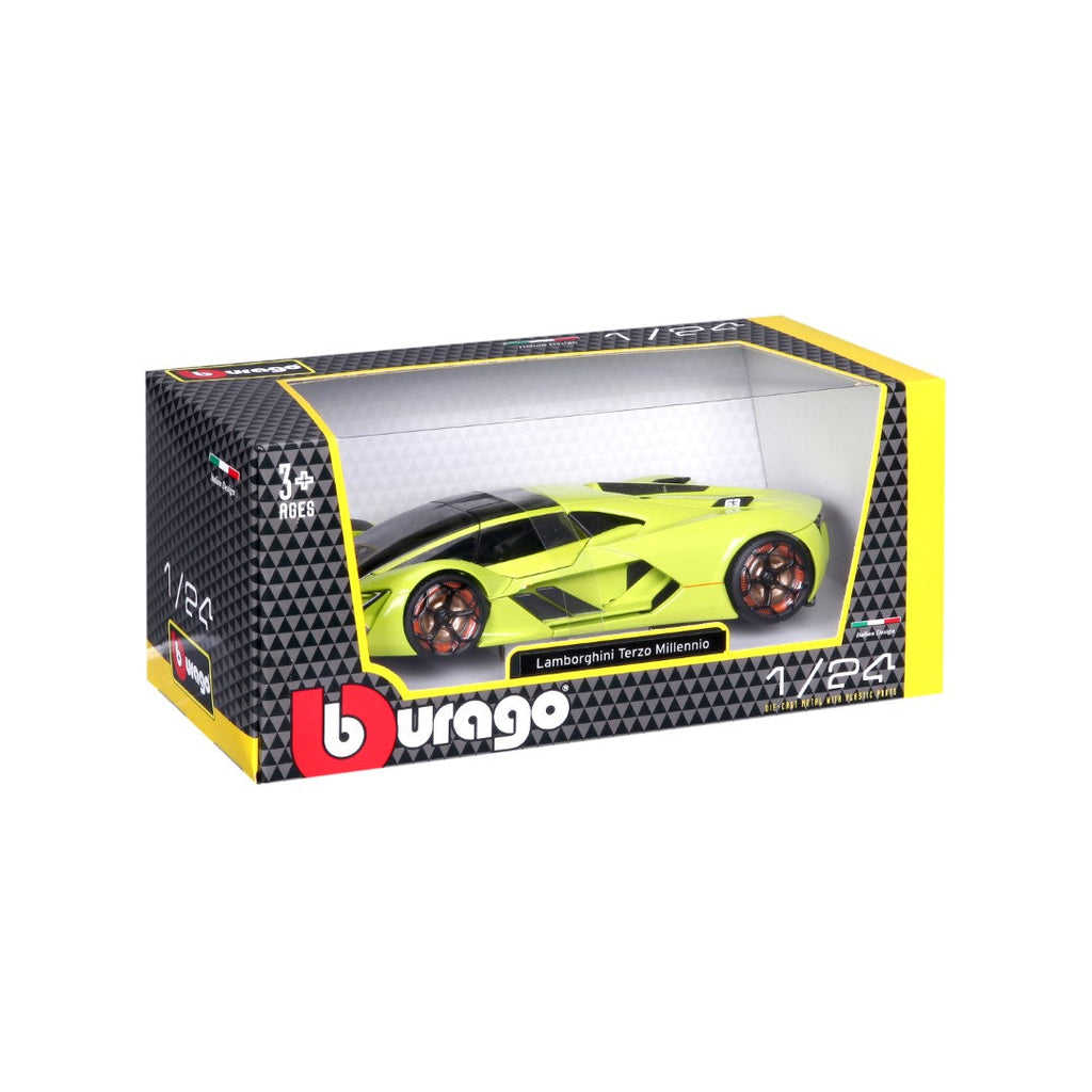 18-21094 Bburago - Lamborghini Terzo Millennio, vert - Échelle 1:24