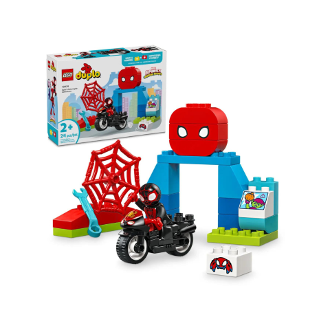 10424 LEGO Duplo - L'aventure en moto de Spin