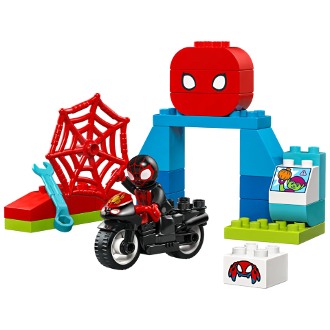 10424 LEGO Duplo - L'aventure en moto de Spin