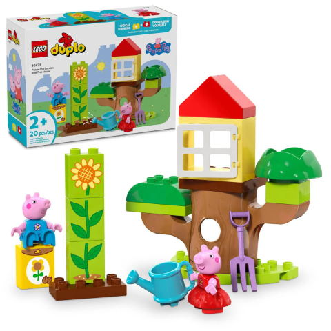 10431 LEGO Duplo - Le jardin et la cabane dans l'arbre de Peppa Pig