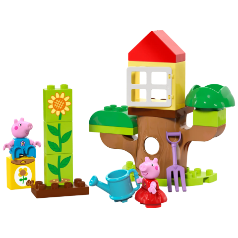 10431 LEGO Duplo - Le jardin et la cabane dans l'arbre de Peppa Pig