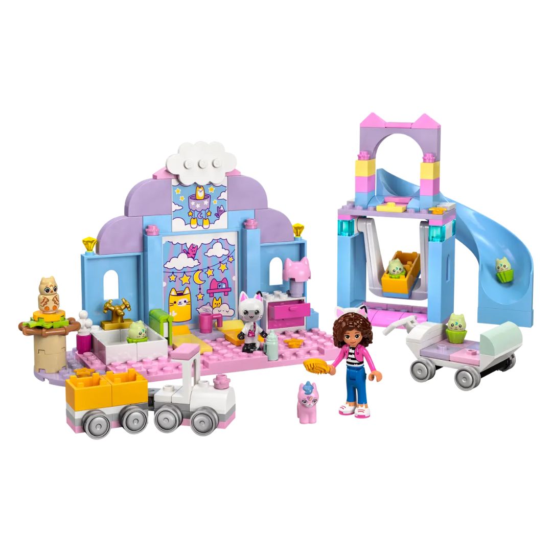 10796 LEGO La maison de poupée de Gabby - La garderie pour chat-oreille de Gabby
