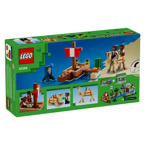 21259 LEGO Minecraft - Le voyage du galion pirate