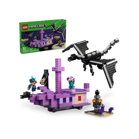 21264 LEGO Minecraft - Le dragon Ender et le vaisseau final