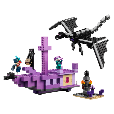 21264 LEGO Minecraft - Le dragon Ender et le vaisseau final