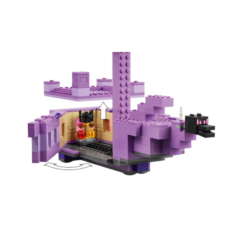 21264 LEGO Minecraft - Le dragon Ender et le vaisseau final