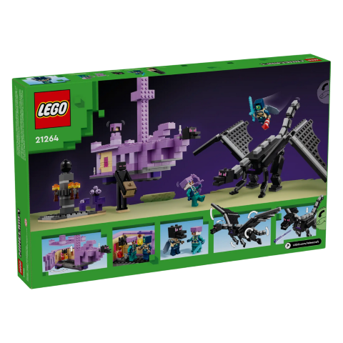 21264 LEGO Minecraft - Le dragon Ender et le vaisseau final