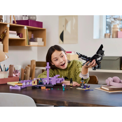21264 LEGO Minecraft - Le dragon Ender et le vaisseau final