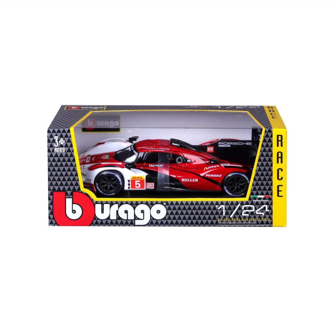 18-28022 Bburago Course - Porsche 963 - Échelle 1:24