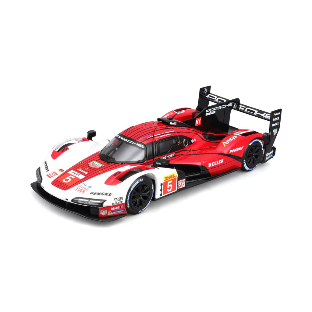 18-28022 Bburago Course - Porsche 963 - Échelle 1:24