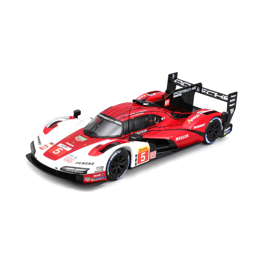 18-28022 Bburago Course - Porsche 963 - Échelle 1:24