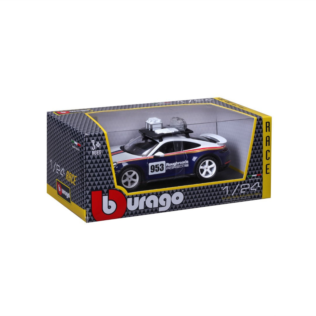 18-28029 Bburago Course - Porsche 911 Dakar - Échelle 1:24
