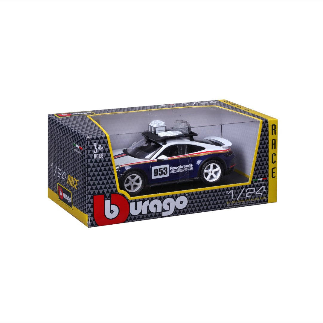 18-28029 Bburago Course - Porsche 911 Dakar - Échelle 1:24