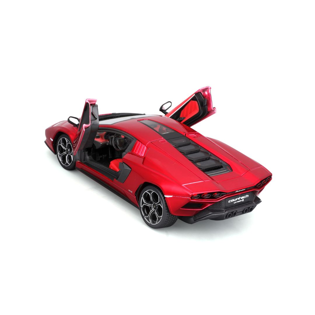 18-21102 Bburago - Lamborghini Countach LPI 800-4, rouge - Échelle 1:24