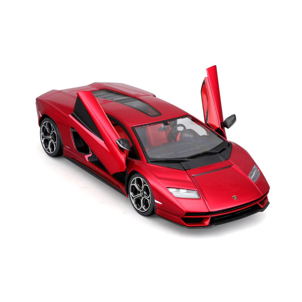 18-21102 Bburago - Lamborghini Countach LPI 800-4, rouge - Échelle 1:24