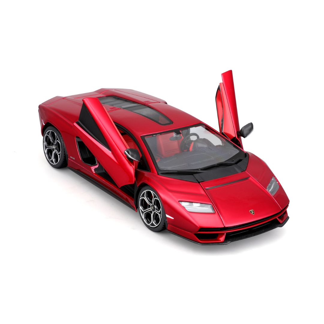 18-21102 Bburago - Lamborghini Countach LPI 800-4, rouge - Échelle 1:24