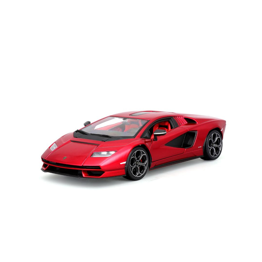 18-21102 Bburago - Lamborghini Countach LPI 800-4, rouge - Échelle 1:24