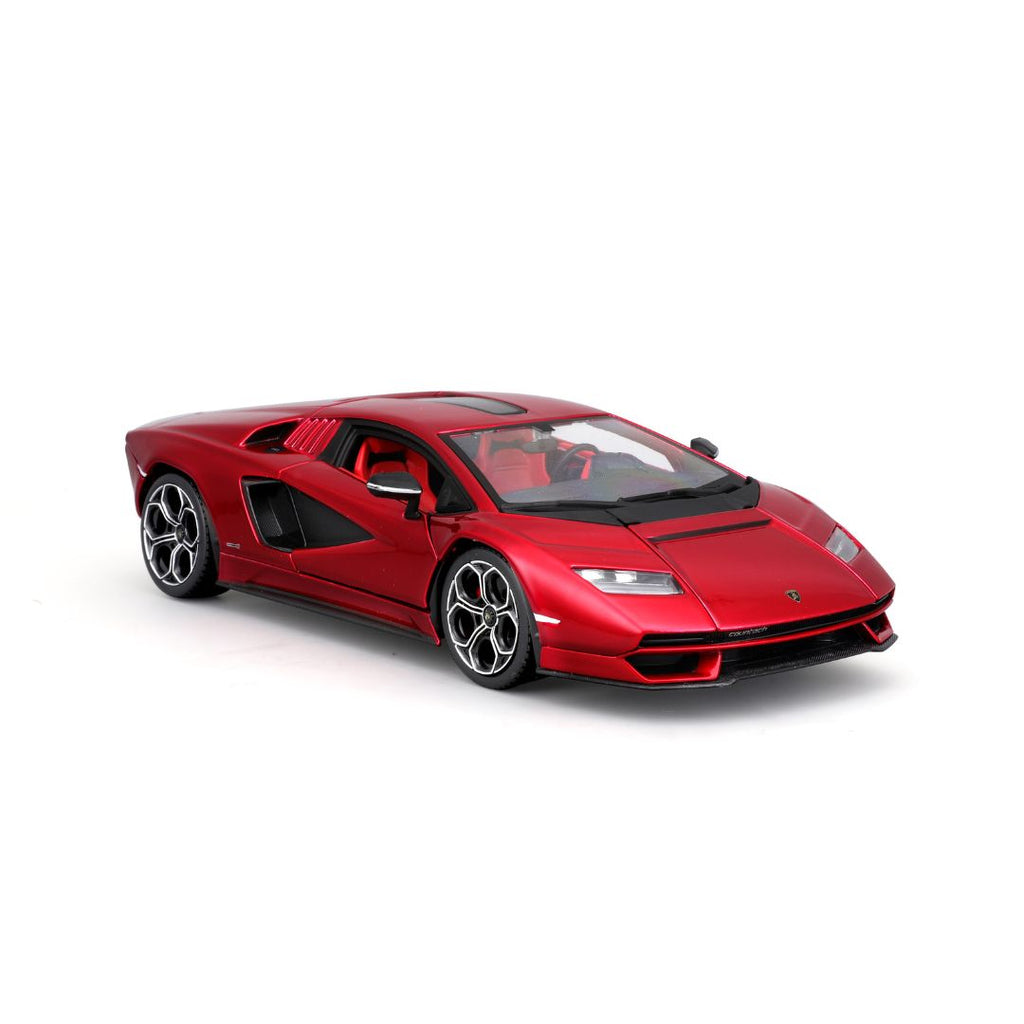 18-21102 Bburago - Lamborghini Countach LPI 800-4, rouge - Échelle 1:24