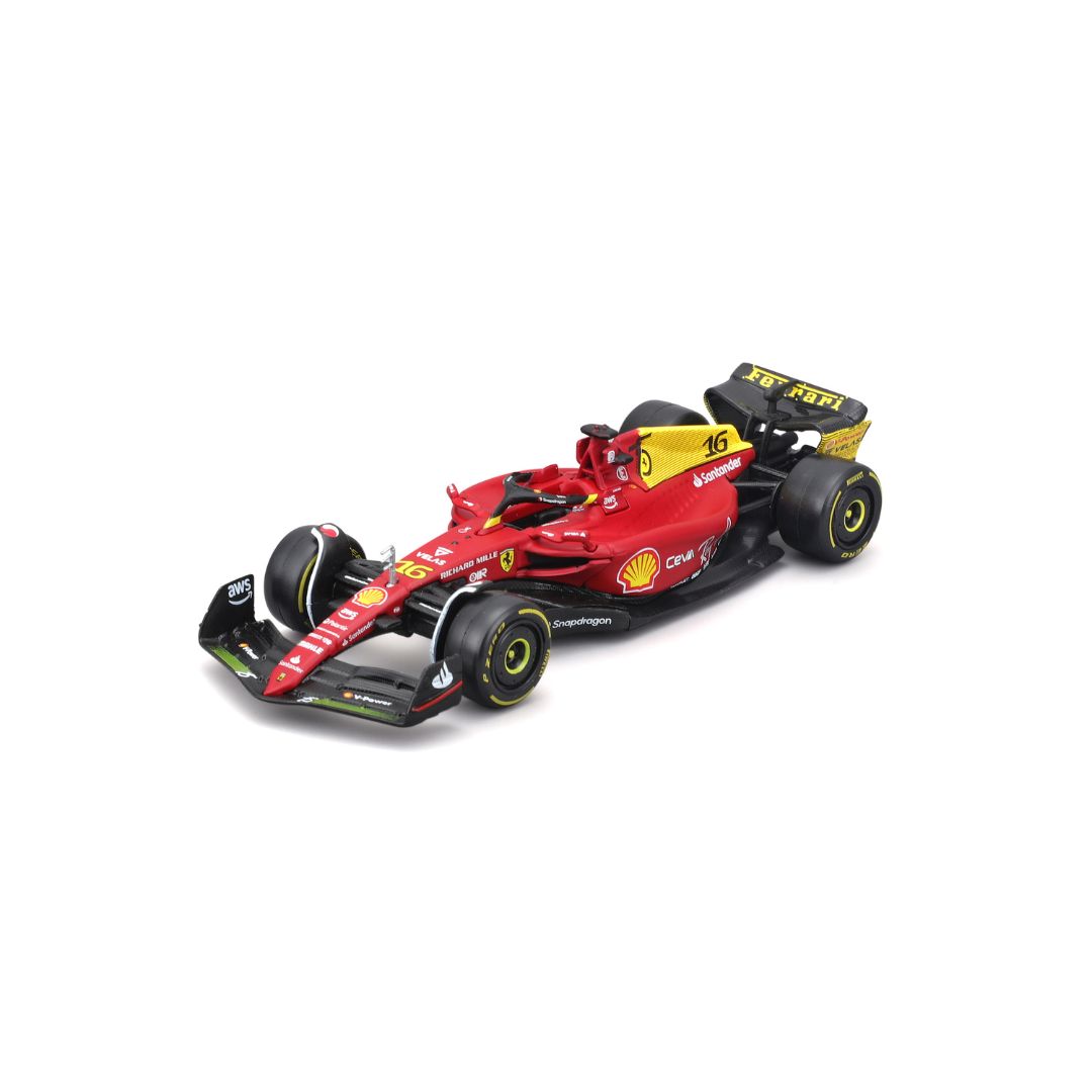 18-36832 Bburago - Ferrari F1-75 (2022) n°16 Leclerc - Échelle 1:43