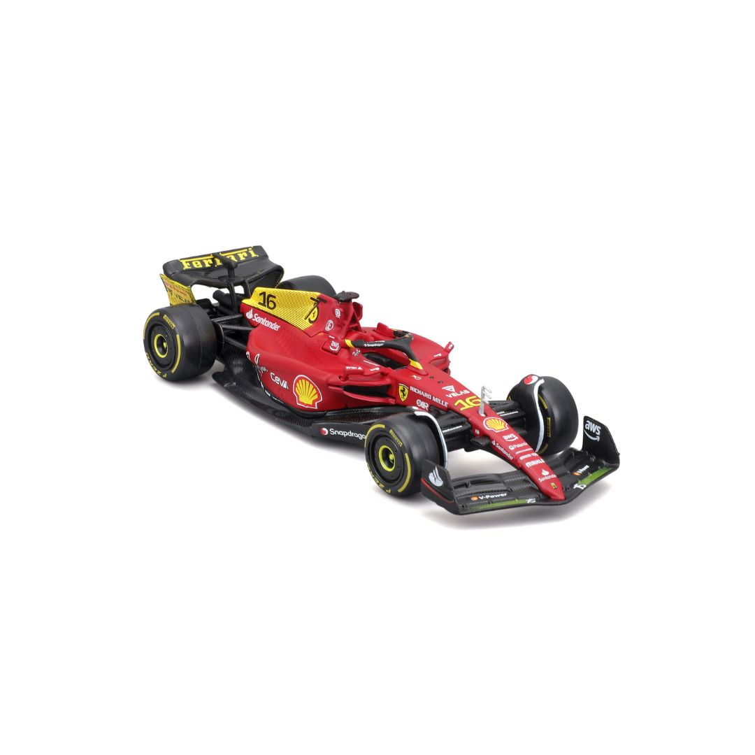 18-36832 Bburago - Ferrari F1-75 (2022) n°16 Leclerc - Échelle 1:43