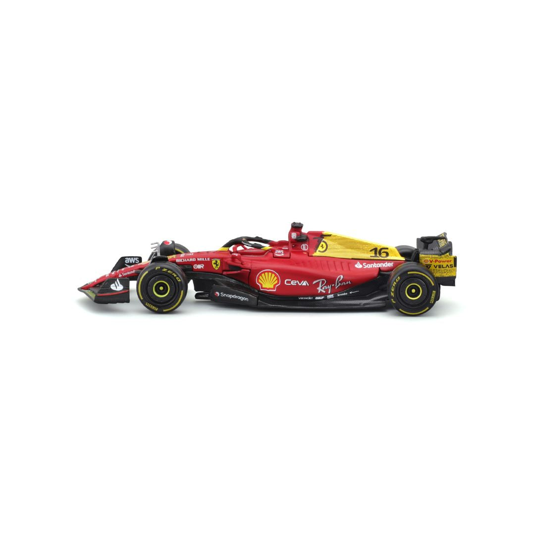18-36832 Bburago - Ferrari F1-75 (2022) n°16 Leclerc - Échelle 1:43