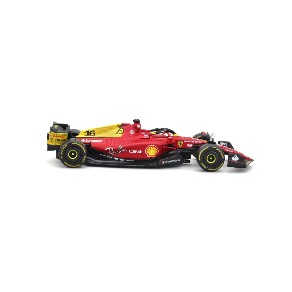 18-36832 Bburago - Ferrari F1-75 (2022) n°16 Leclerc - Échelle 1:43