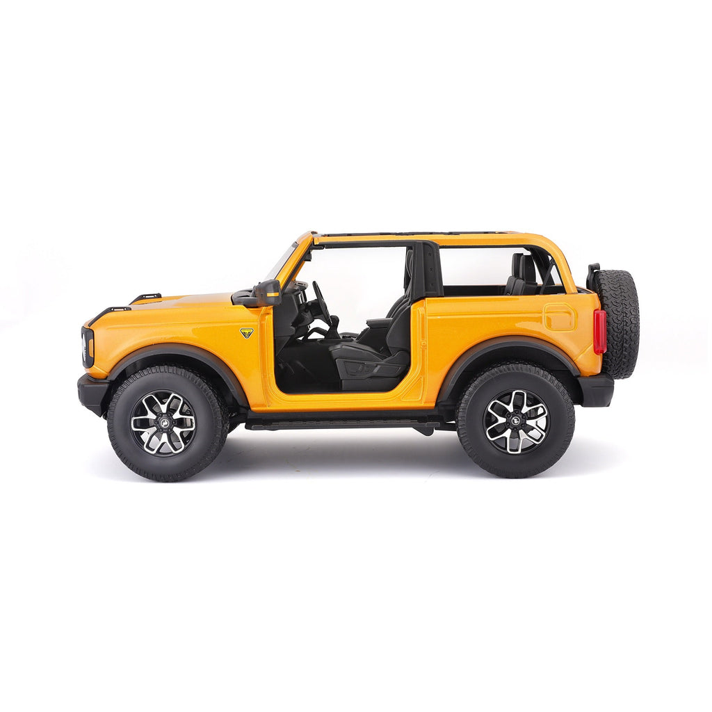 31457 Bburago Maisto - Ford Bronco Badlands 2021 (sans porte), orange