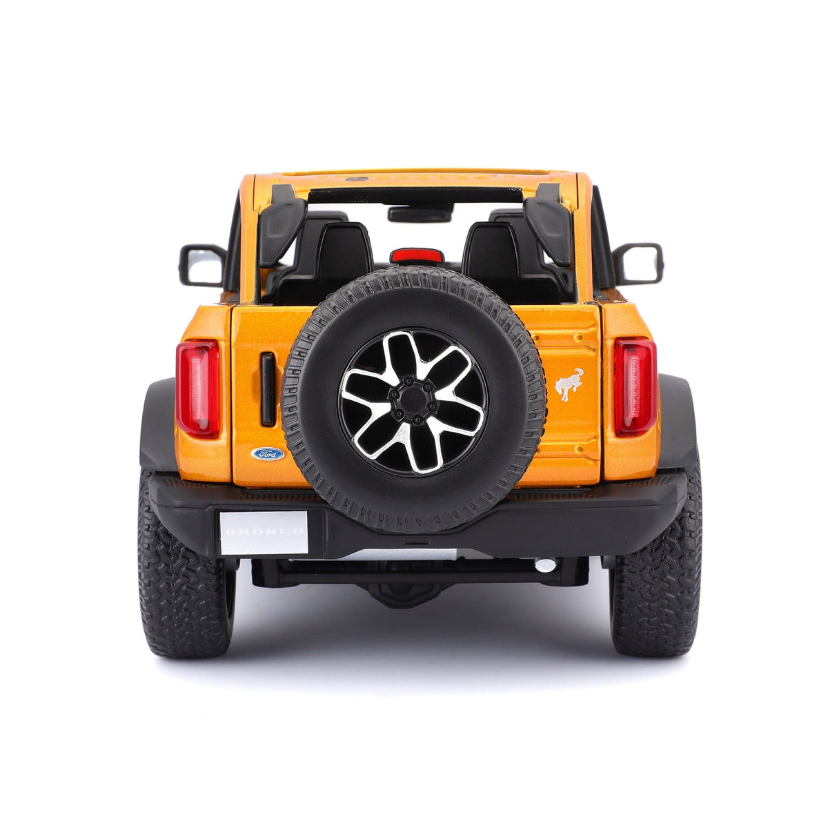 31457 Bburago Maisto - Ford Bronco Badlands 2021 (sans porte), orange