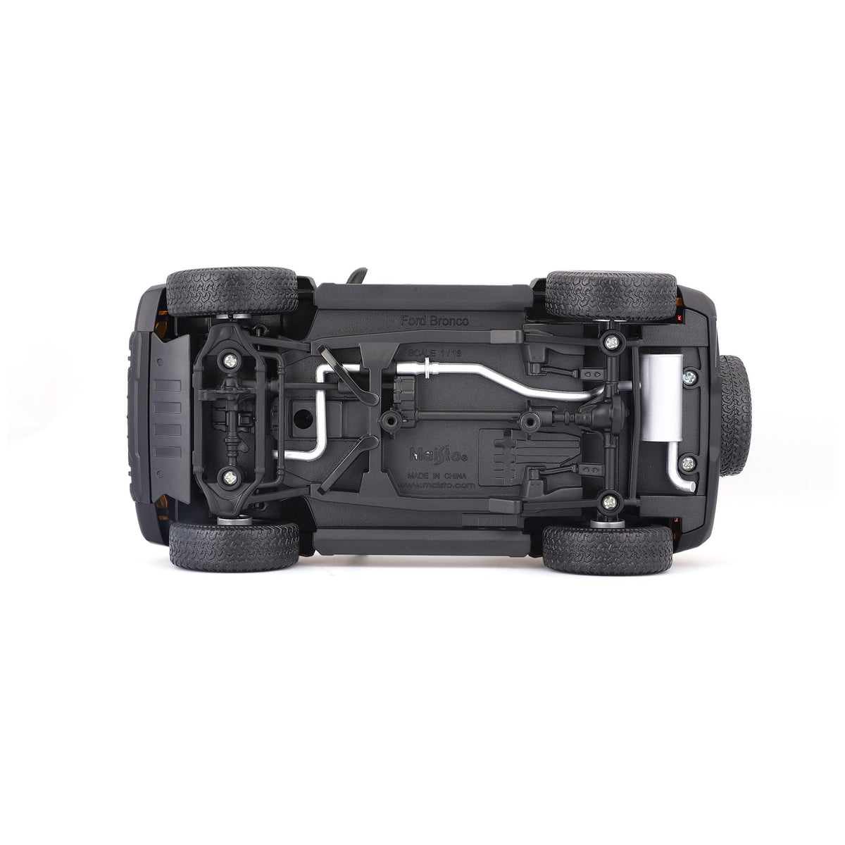 31457 Bburago Maisto - Ford Bronco Badlands 2021 (sans porte), orange